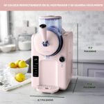 GreenPan Máquina para hacer helados y granizados, suave, sorbete, margaritas, batidos, yogur congelado, sin precongelaci