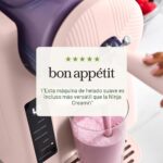 GreenPan Máquina para hacer helados y granizados, suave, sorbete, margaritas, batidos, yogur congelado, sin precongelaci