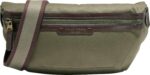 Bolso Cruzado Cole Haan Judson P125628 de Cuero Verde Oliva Marrón Madeira