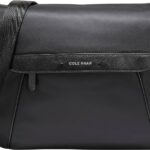 Bolsa Mensajero Cole Haan Carson Flap Messenger P125994 de Cuero Color Negro para Hombre