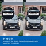 Tapo - Cámara de seguridad para exteriores 4K Ultra HD con batería – Hasta 200 días de batería, detección gratuita de pe