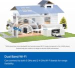 Tapo - Cámara de seguridad para exteriores 4K Ultra HD con batería – Hasta 200 días de batería, detección gratuita de pe