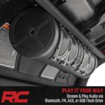 Barra de Sonido UTV Rough Country 99515_A Bluetooth 500 Watts 8 Altavoces Impermeable IP66 Negro