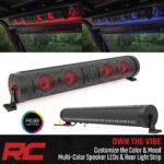Barra de Sonido UTV Rough Country 99515_A Bluetooth 500 Watts 8 Altavoces Impermeable IP66 Negro
