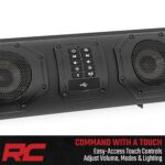 Barra de Sonido UTV Rough Country 99515_A Bluetooth 500 Watts 8 Altavoces Impermeable IP66 Negro