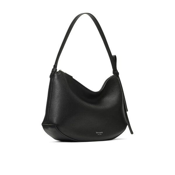 Bolso de Hombro Kate Spade New York KM951650 Piel con Guijarros Negro Colección Loop