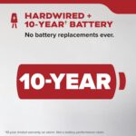 Kidde Detector de humo cableado para el hogar, batería de reserva de 10 años, interconectable, alertas de voz, paquete d