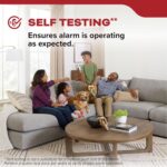 Kidde Detector de humo cableado para el hogar, batería de reserva de 10 años, interconectable, alertas de voz, paquete d