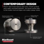 Pomo de Puerta Kwikset Pismo Privacidad Níquel Satinado Modelo 97300-933 Paquete de 10