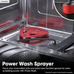 Sharp SDW6888JS 42 dBA Inoxidable Totalmente Integrado Lavavajillas Inteligente