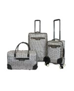 Juego de Equipaje Juicy Couture Evelyn JC-EV-8300-3-JCBB 3 Piezas 21 29 22 Pulgadas Beige Negro