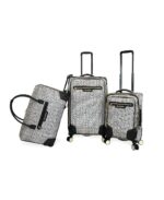 Juego de Equipaje Juicy Couture Evelyn JC-EV-8300-3-JCBB 3 Piezas 21 29 22 Pulgadas Beige Negro