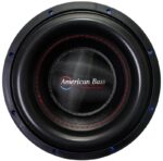 Subwoofer American Bass HD-VEL-12D1 12 pulgadas 2200W RMS 4400W Max Doble 1 Ohm Bobina de Voz 3 pulgadas Imán Triple Api