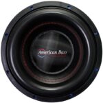 Subwoofer American Bass HD-VEL-12D1 12 pulgadas 2200W RMS 4400W Max Doble 1 Ohm Bobina de Voz 3 pulgadas Imán Triple Api