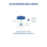 Piscina Intex 26701EP Prism Frame Redonda 10 pies x 30 pulgadas con Bomba de Filtro