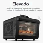 CHEF iQ MiniOven - Combo de freidora de aire y horno tostador inteligente, horno de convección de encimera 11 en 1, horn