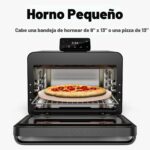 CHEF iQ MiniOven - Combo de freidora de aire y horno tostador inteligente, horno de convección de encimera 11 en 1, horn