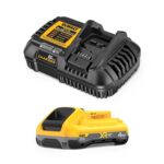 Combo de Batería y Cargador DEWALT 20V MAX XR POWERPACK 4Ah DCB2104C Indicador de Carga LED