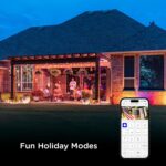 Guirnalda de Luces Enbrighten VIBE 86128 48 Pies 24 Bombillas Acrílicas RGBWIC Wi-Fi Bluetooth Exterior