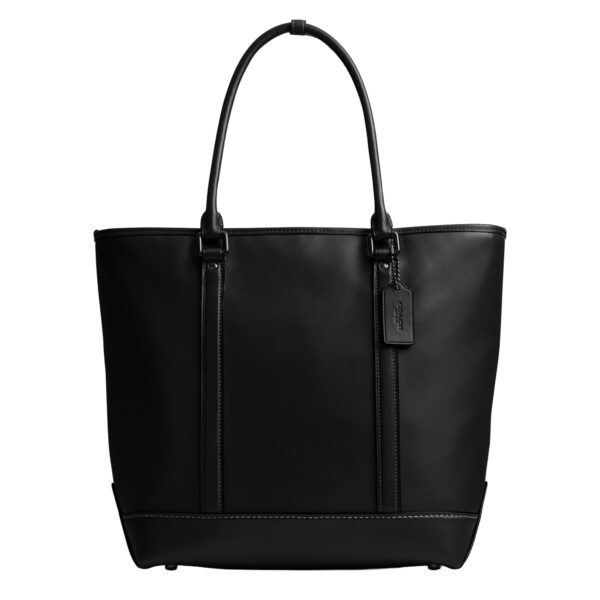 Bolso Tote Coach Metropolitan 32 CAK66 Cuero Glovetanned Negro con Correa Desmontable