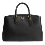 Bolso Coach Legacy Carryall 35 CU022 Cuero de Guijarro Negro con Correa Desmontable