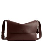 Bolso Mensajero Coach Ludlow CCB58 Cuero Color Arce 13.39 x 5.51 x 9.84 pulgadas