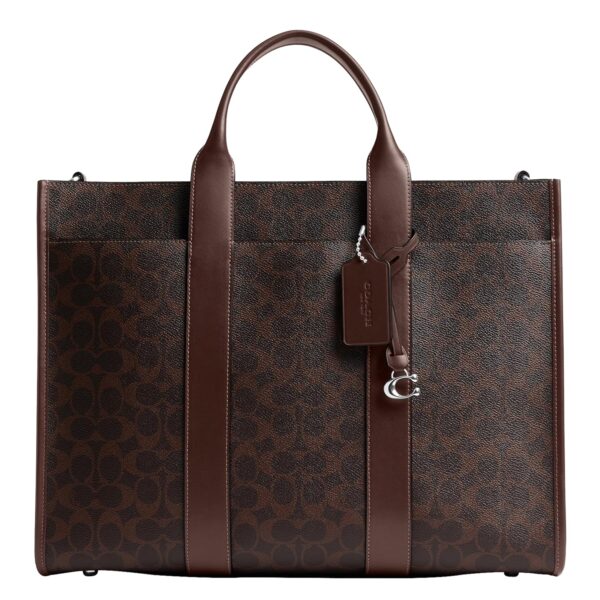 Bolso Tote Coach Wesley CY772 Arce Compatible con Laptop 16 Pulgadas