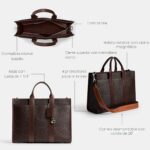 Bolso Tote Coach Wesley CY772 Arce Compatible con Laptop 16 Pulgadas