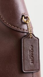Bolso de Hombro Coach Brooklyn 34 CCU00 Cuero de Grano Natural Latón Arce