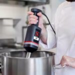 Sammic Licuadora de inmersión XM-21, licuadora de alimentos de mano comercial, capacidad de 13 cuartos de galón, velocid