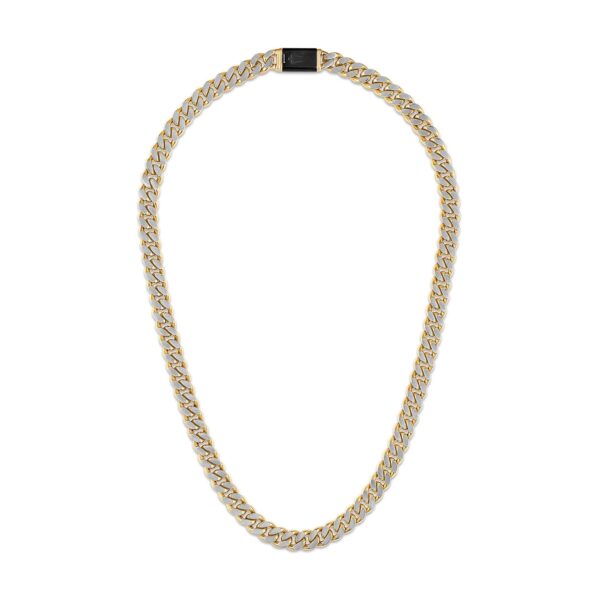 Collar Bulova Jewelry BVC1085-GOSTNA Acero Inoxidable Bitono Cadena de Eslabones 24 Pulgadas