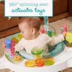Saltador de Actividad Infantino Magic Motion 203144-00 Tema Oceano Asiento Giratorio 360 Grados Altura Ajustable