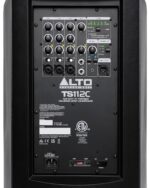 ALTO TS112C Sistema de altavoces PA de matriz de columna alimentada de 1200 W con mezclador digital de 5 canales, Blueto
