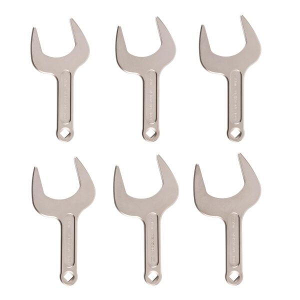 TEKTON WSE90103 - Juego de llaves de servicio, 6 unidades (2-5/16-2-5/8 pulgadas) | Fabricado en EE. UU