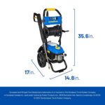 Lavadora a Presión Eléctrica Goodyear GYE22VT 2200 PSI 1.65 GPM Azul