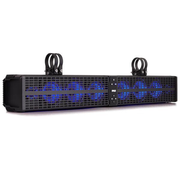 Barra de Sonido Pyle PWPSB3203 32 Pulgadas 200W Bluetooth Impermeable IPX6 con Luces LED