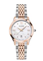 Reloj Balmain Lady Classic R B43183182U Bicolor Acero y PVD Rosa Esfera Blanca 34mm