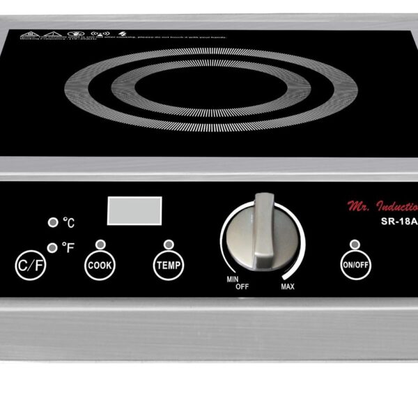 SR-18ACB: 1800W Encimera de inducción comercial
