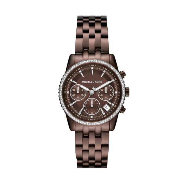 Reloj Michael Kors Bryant MK7559 Cronógrafo Acero Inoxidable Marrón para Mujer