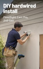 Cámara de Seguridad Ring Spotlight Cam Pro con Enchufe y Floodlight Cam Pro Blanco Video 4K Zoom Digital 10x