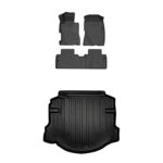 Alfombrillas Husky Liners Weatherbeater Honda Civic 2006 2011 4 puertas 4 piezas Negro