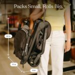 Ergobaby Metro 3 Deluxe Silla de Paseo para Recién Nacidos, Bebés y Niños | Gris Perla