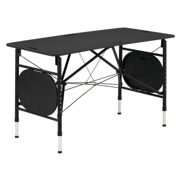 Mesa de Apoyo Portátil Plegable Mars Master Massage 47 x 23.6 Pulgadas Negro