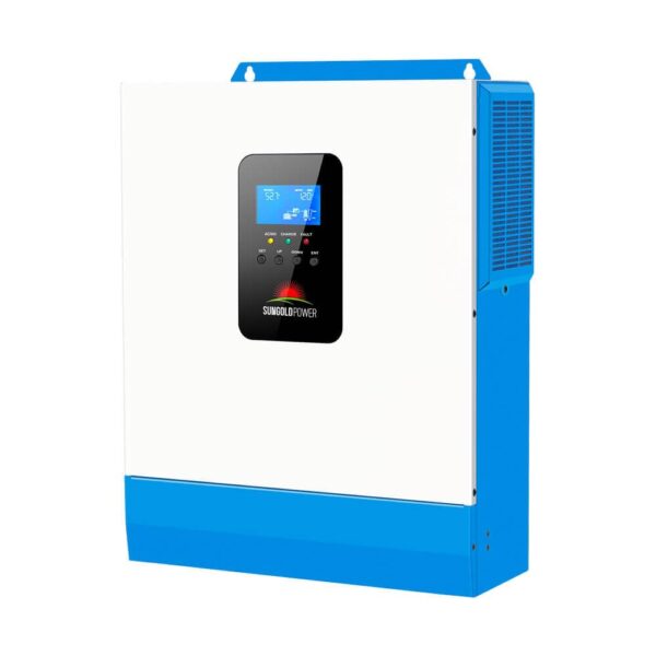 Inversor Solar Híbrido SUNGOLDPOWER SPH504880A 5000W 48V CC a 120V CA MPPT 80A Onda Sinusoidal Pura
