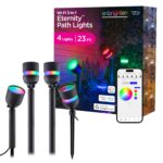 Luces de Camino Enbrighten Vibe Eternity 85966 4 LED RGBWIC Wifi 23 Pies Resistente a la Intemperie