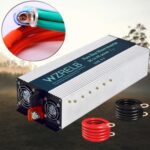 Inversor de Onda Sinusoidal Pura WZRELB SE5000W36V 5000W 36V DC a 120V AC 10000W Pico Pantalla LED 4 Tomas Terminal de C