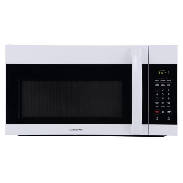 Farberware - Horno microondas de encimera de 1.7 pies cúbicos – 1000 vatios de potencia, configuraciones de cocción auto