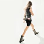 Bolso Bandolera Transparente Rebecca Minkoff M.A.B. RVHF25EMBXBD Aprobado para Estadios 12 x 6.5 x 2 Pulgadas Negro