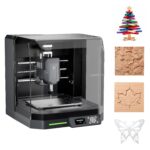 Genmitsu Cubiko - Máquina enrutadora CNC con recinto, fresadora de PCB, CNC de escritorio inteligente con sondeo Z autom