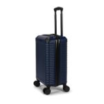 Juego de Equipaje World Traveler Dejuno Abrams 3 Piezas Marino ABS Ruedas Giratorias 8 Mango Telescópico
